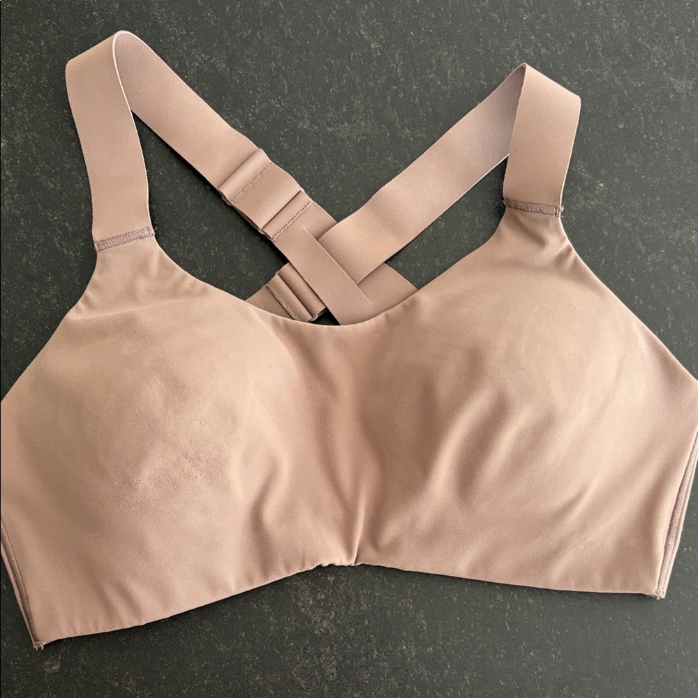 Spanx Flexfeel medium impact sports bra size L Smoke